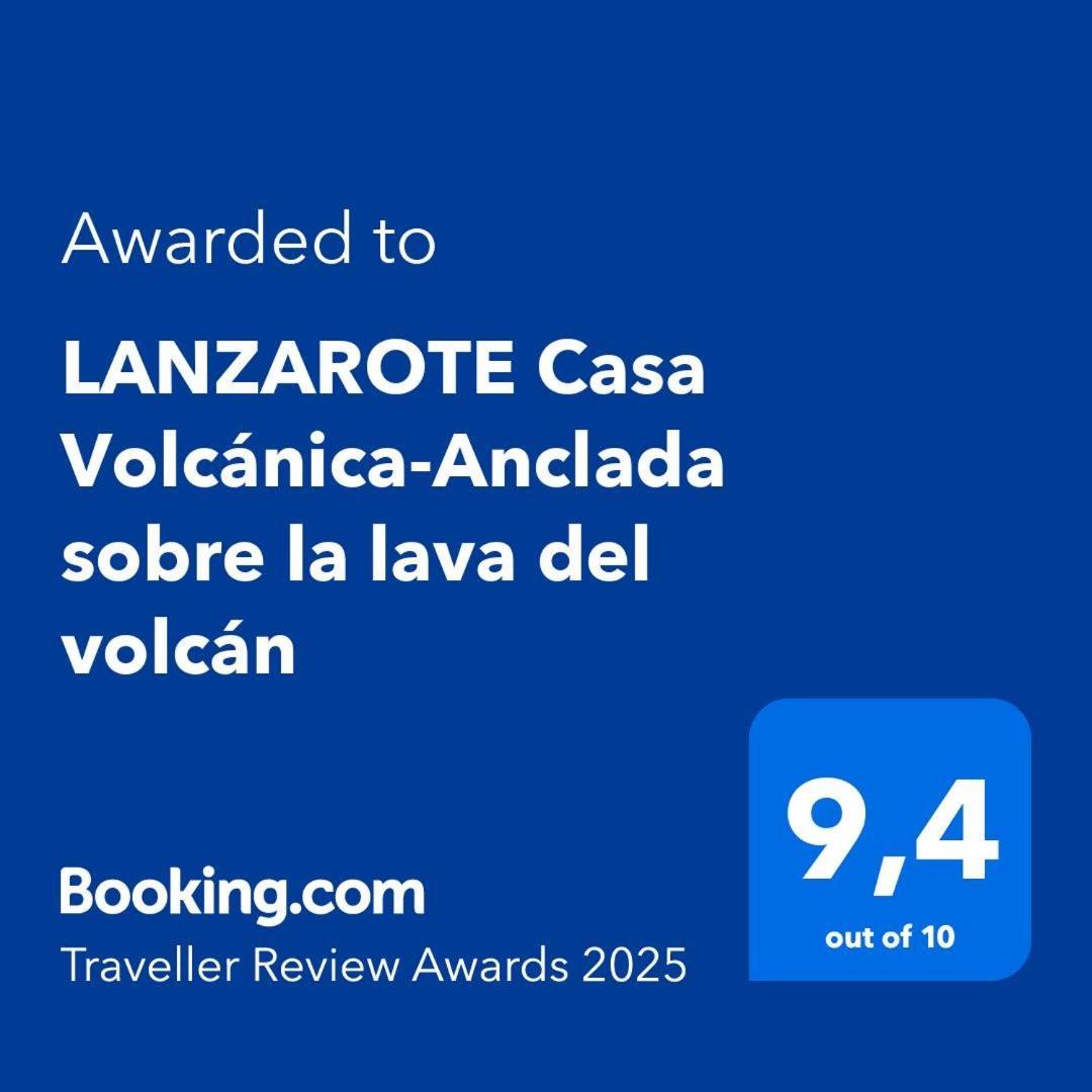 Lanzarote Casa Volcanica-Anclada Sobre La Lava Del Volcan Montana Blanca Esterno foto